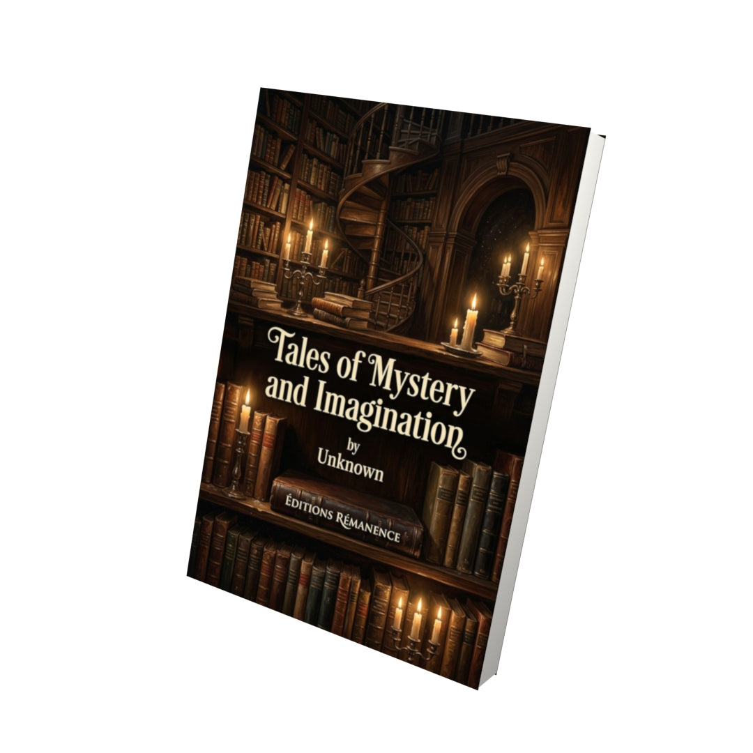 Livre Tales of Mystery and Imagination - Vue 3D - Editions Remanence