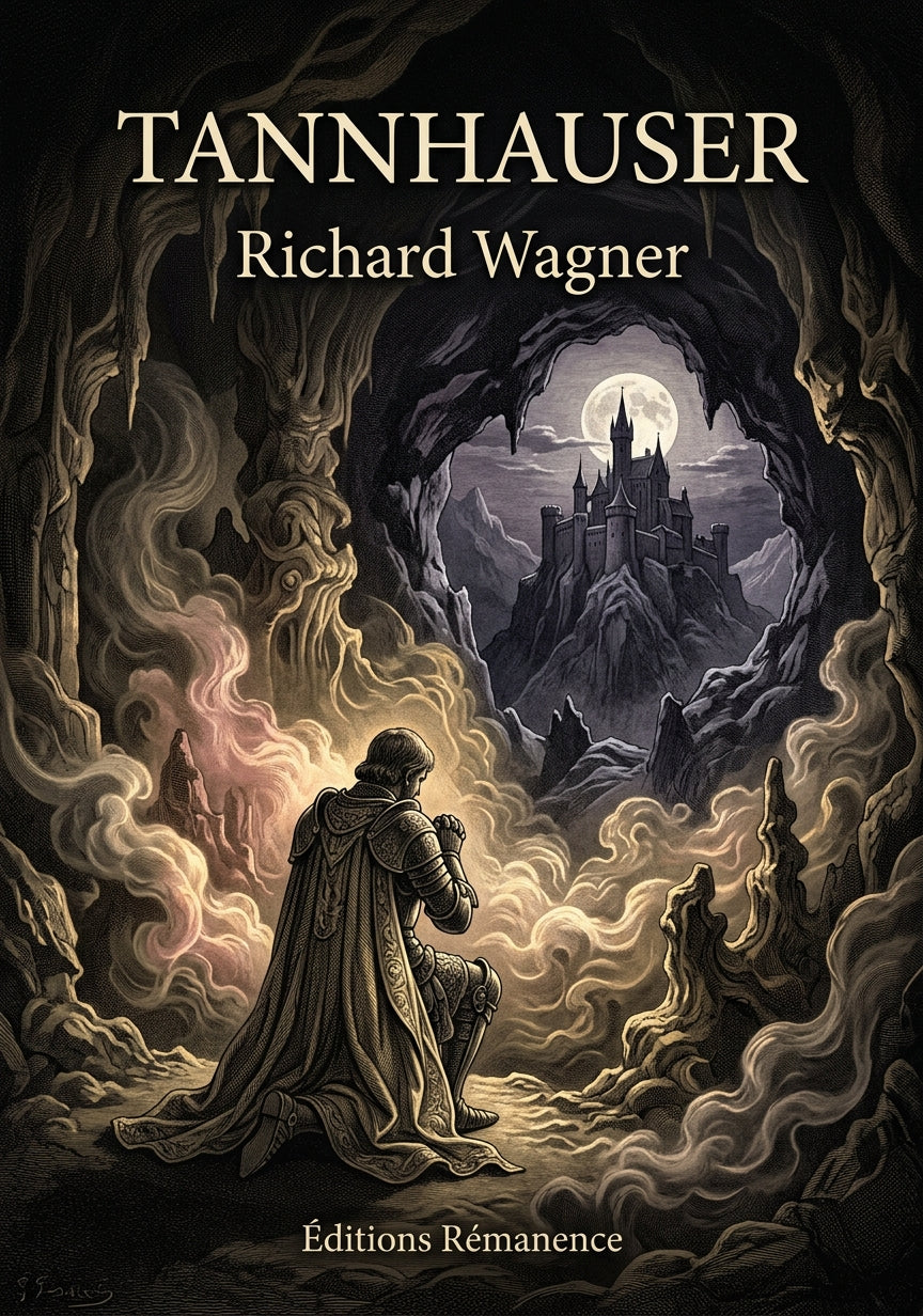 Livre Tannhauser par Richard Wagner - Couverture - Editions Remanence