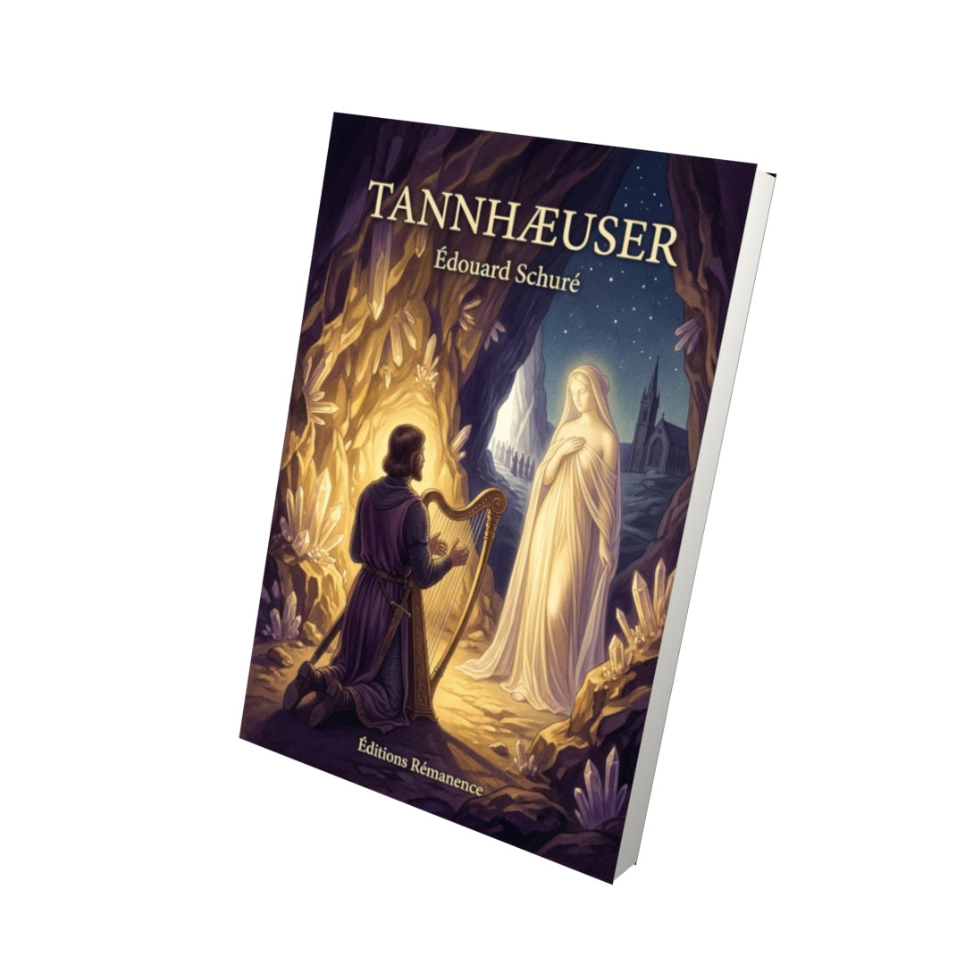 Livre Tannhæuser par Édouard Schuré - Vue 3D - Editions Remanence