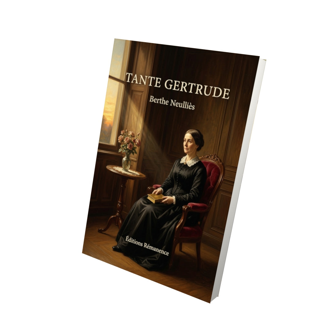 Livre Tante Gertrude par Berthe Neulliès - Vue 3D - Editions Remanence