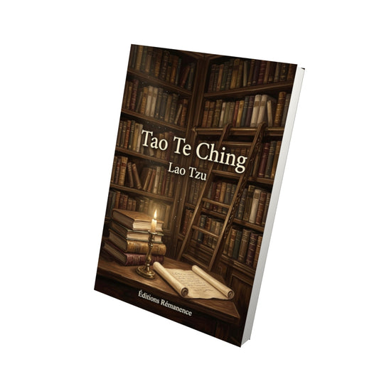 Livre Tao Te Ching – Lao Tzu - Vue 3D - Editions Remanence