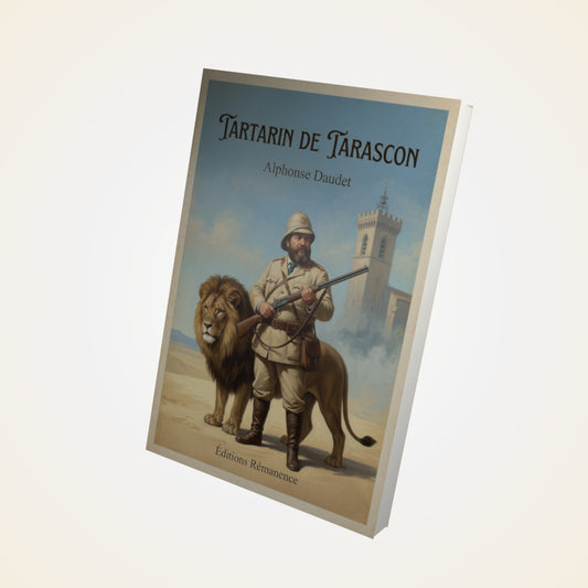 Livre Tartarin de Tarascon - Alphonse Daudet - Couverture 3D