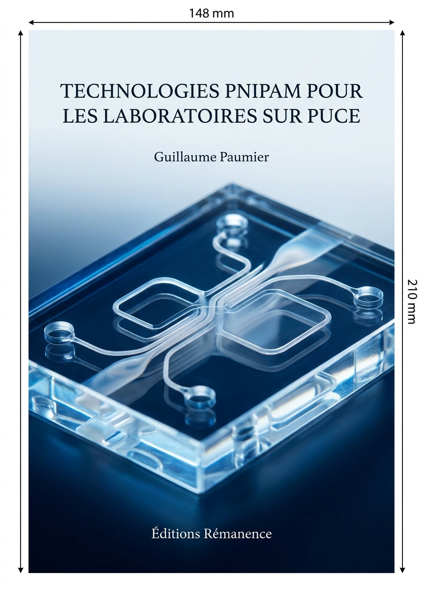 Livre Technologies PNIPAM pour les laboratoires sur puce par Guillaume Paumier - Couverture - Editions Remanence