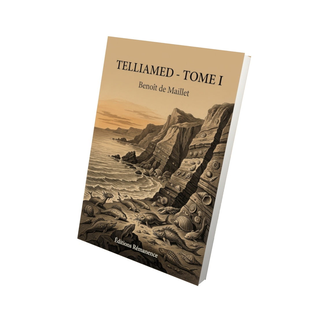 Livre Telliamed - Tome I par Benoît de Maillet - Vue 3D - Editions Remanence