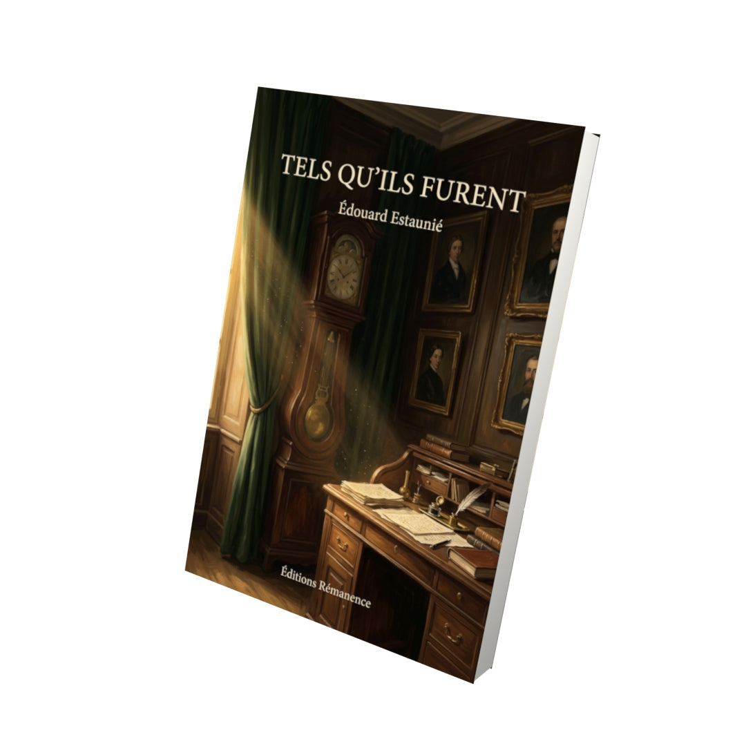Livre Tels qu’ils furent par Édouard Estaunié - Vue 3D - Editions Remanence