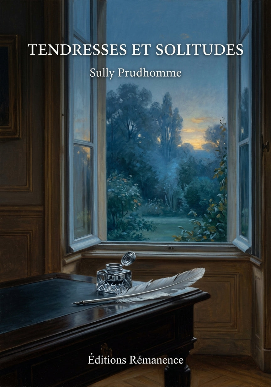 Livre Tendresses et solitudes par Sully Prudhomme - Couverture - Editions Remanence