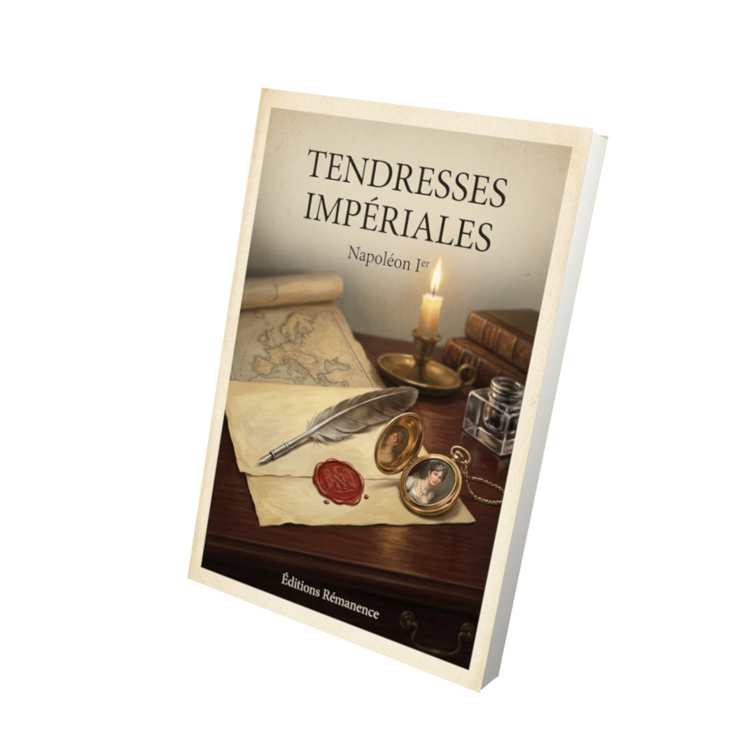 Livre Tendresses impériales - Napoléon Ier - Vue 3D - Editions Remanence