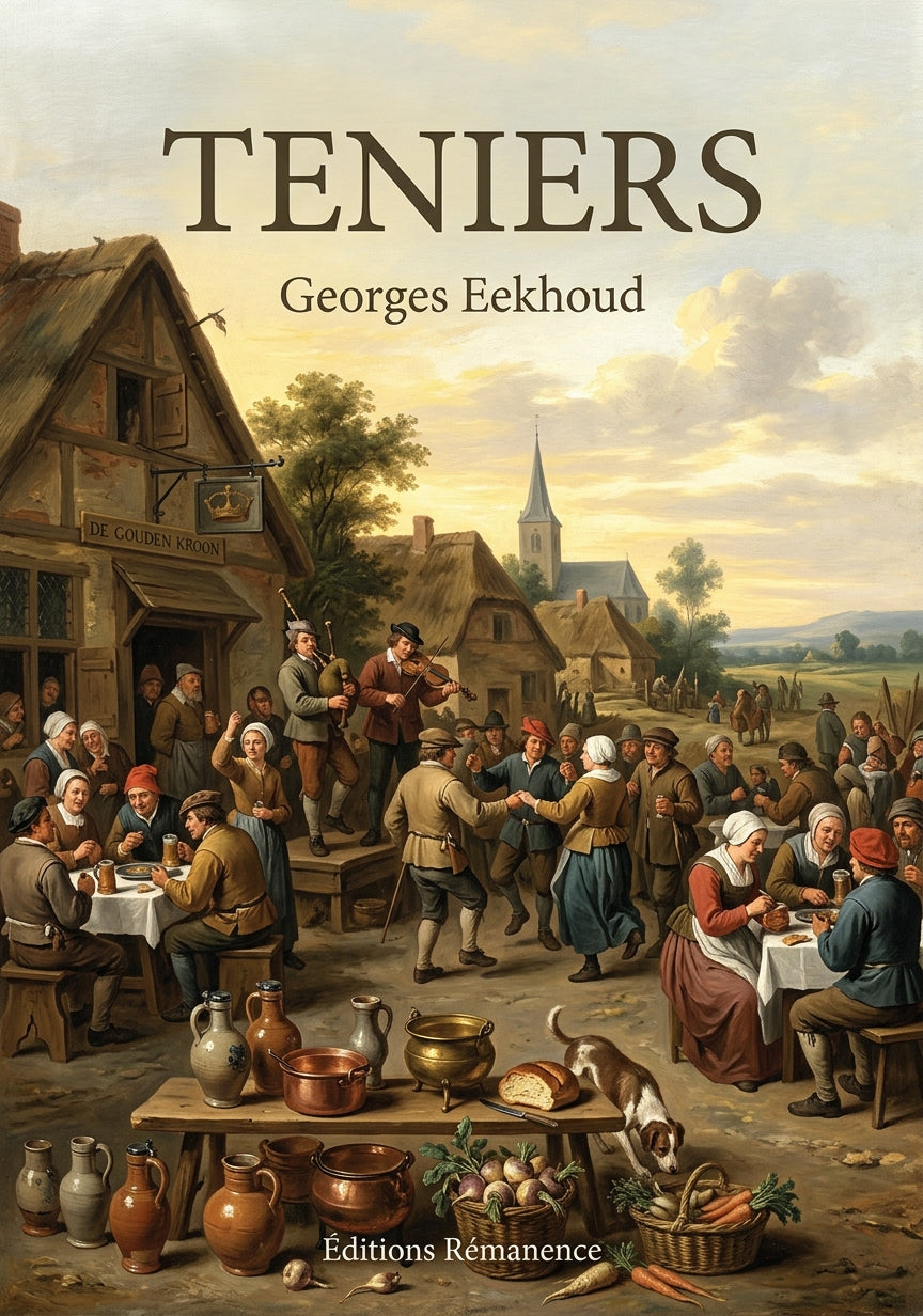 Livre Teniers par Georges Eekhoud - Couverture - Editions Remanence