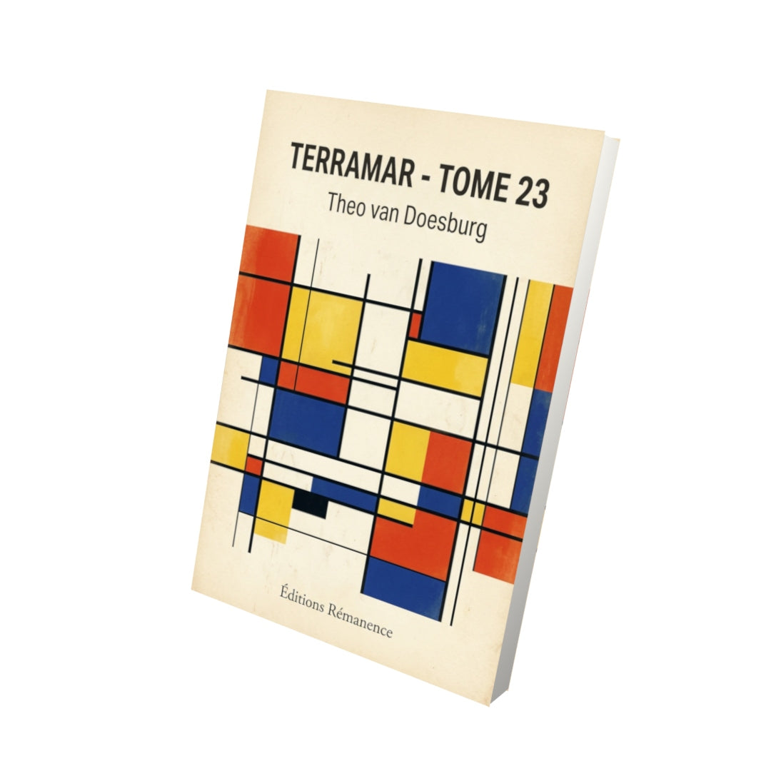 Livre Terramar - Tome 23 par Theo van Doesburg - Vue 3D - Editions Remanence