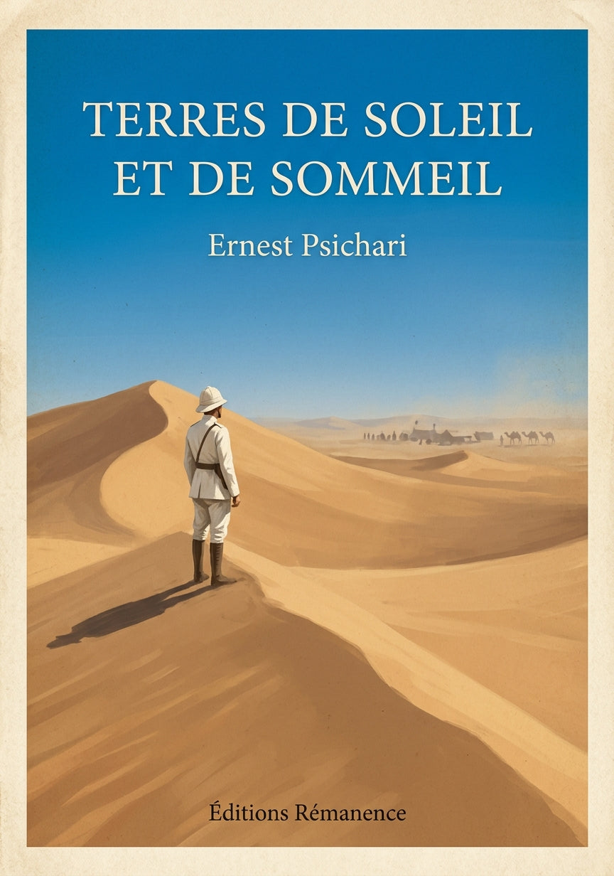 Terres de soleil et de sommeil - Ernest Psichari (Couverture)