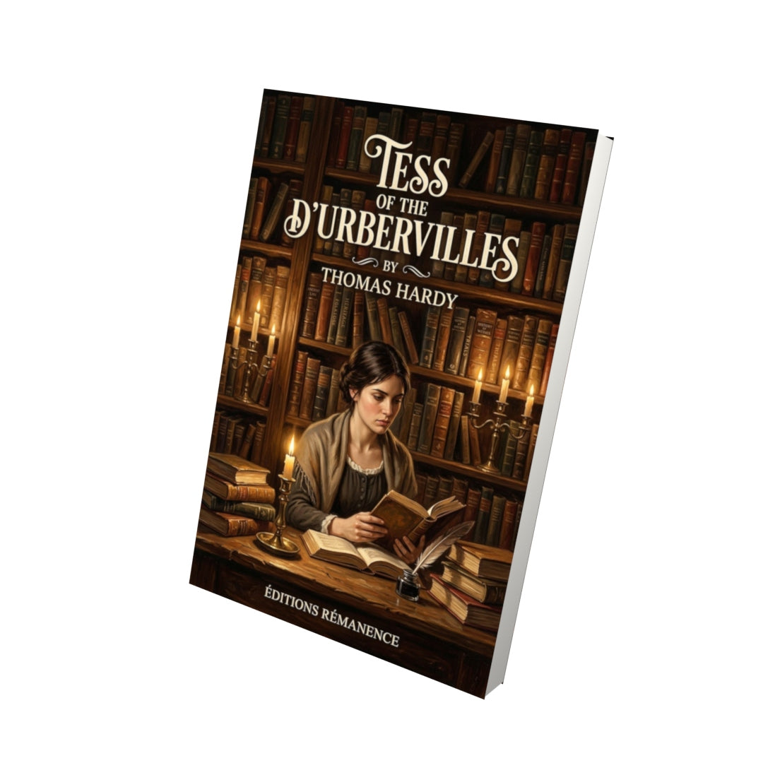 Livre Tess of the d'Urbervilles - Vue 3D - Editions Remanence