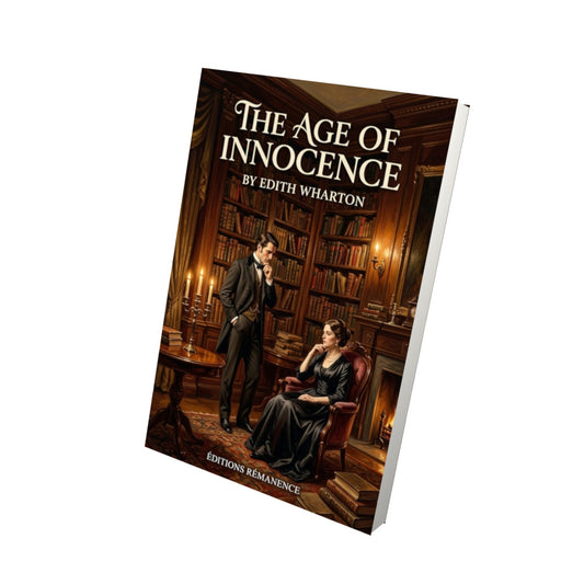 Livre The Age of Innocence - Vue 3D - Editions Remanence