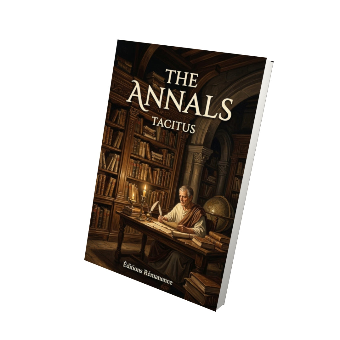 Livre The Annals – Tacitus - Vue 3D - Editions Remanence