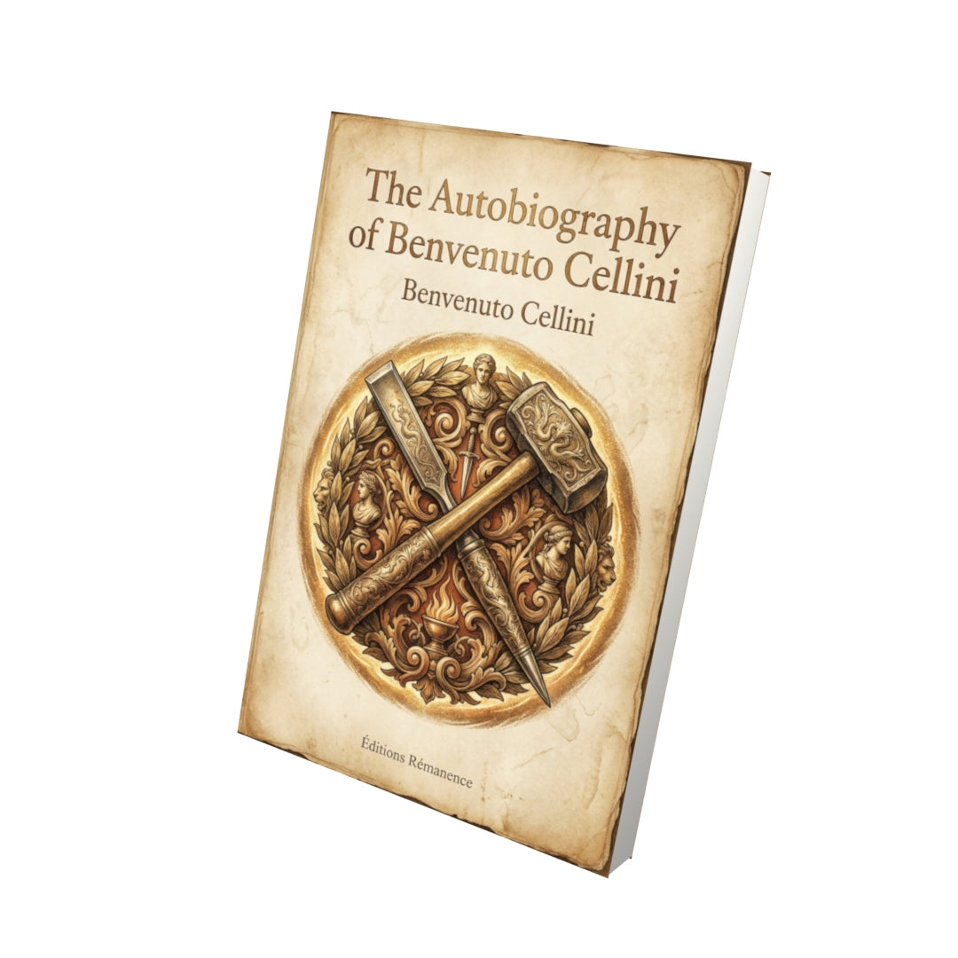 Livre The Autobiography of Benvenuto Cellini - Vue 3D - Editions Remanence