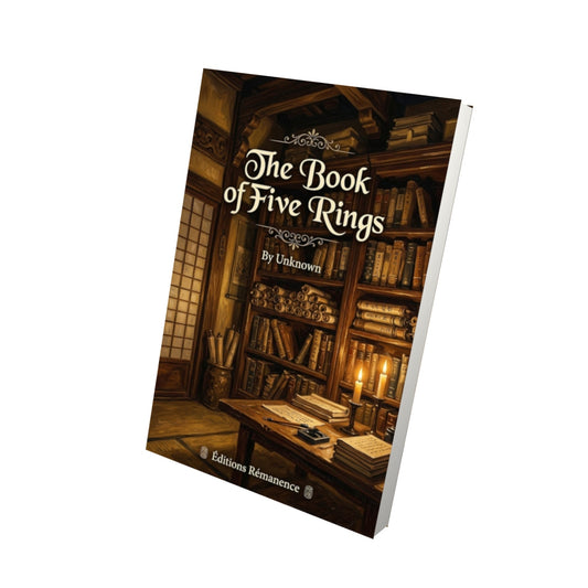 Livre The Book of Five Rings - Vue 3D - Editions Remanence