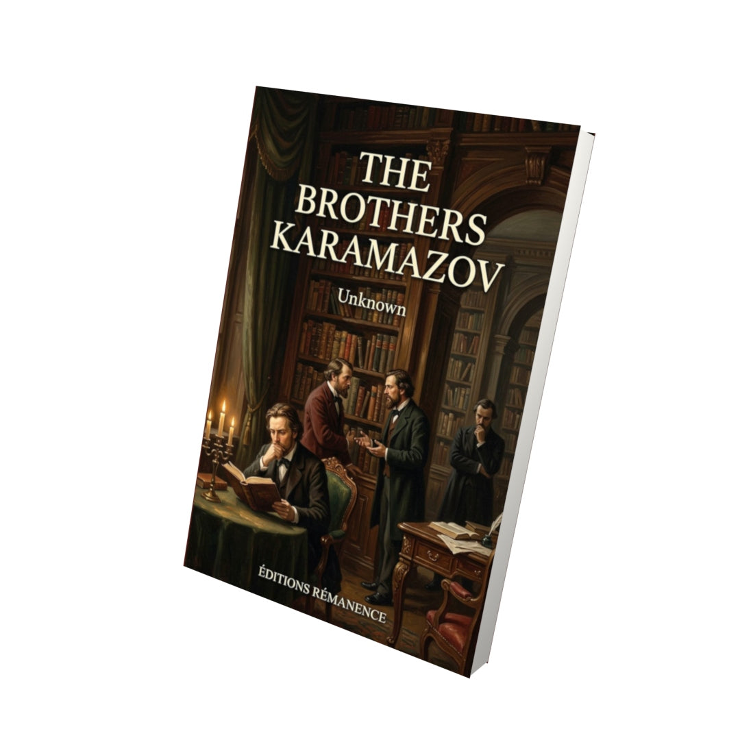 Livre The Brothers Karamazov - Vue 3D - Editions Remanence