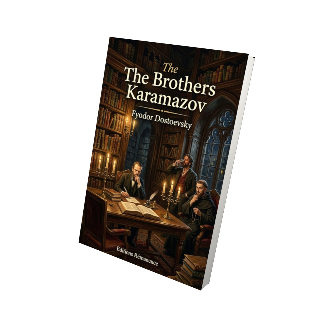 Livre The Brothers Karamazov – Fyodor Dostoevsky - Vue 3D - Editions Remanence