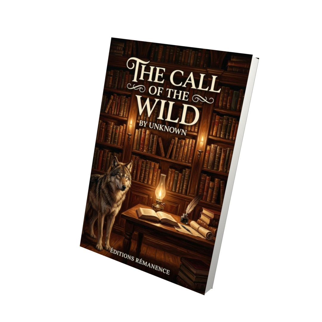 Livre The Call of the Wild - Vue 3D - Editions Remanence