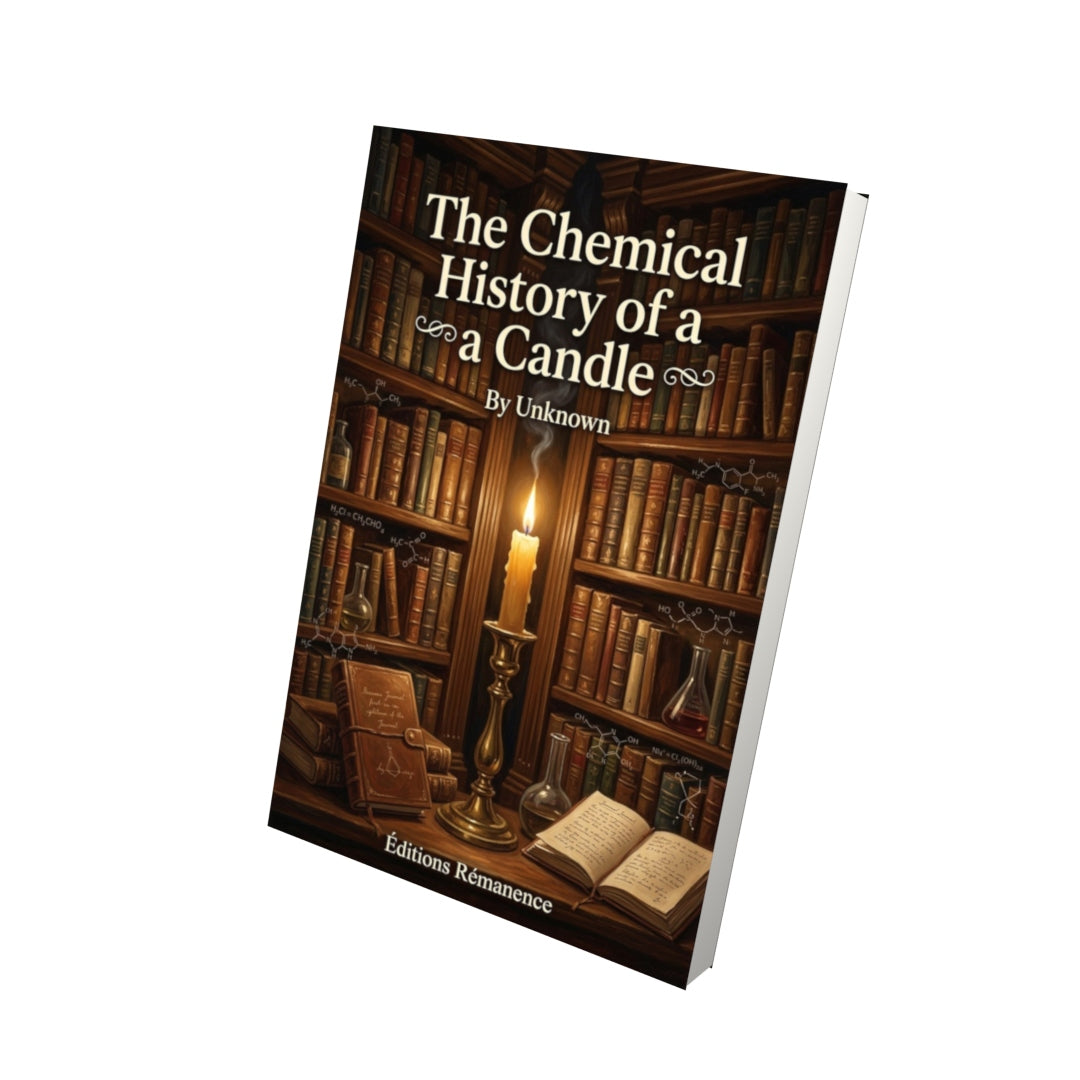 Livre The Chemical History of a Candle - Vue 3D - Editions Remanence