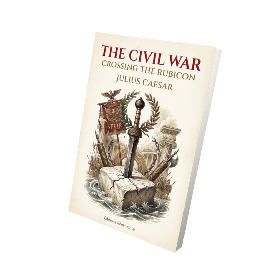 Livre The Civil War – Julius Caesar - Vue 3D - Editions Remanence