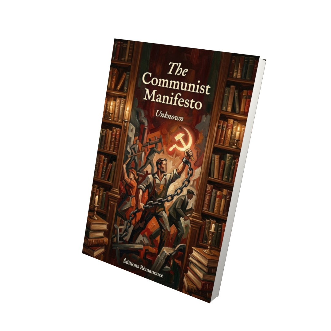 Livre The Communist Manifesto - Vue 3D - Editions Remanence