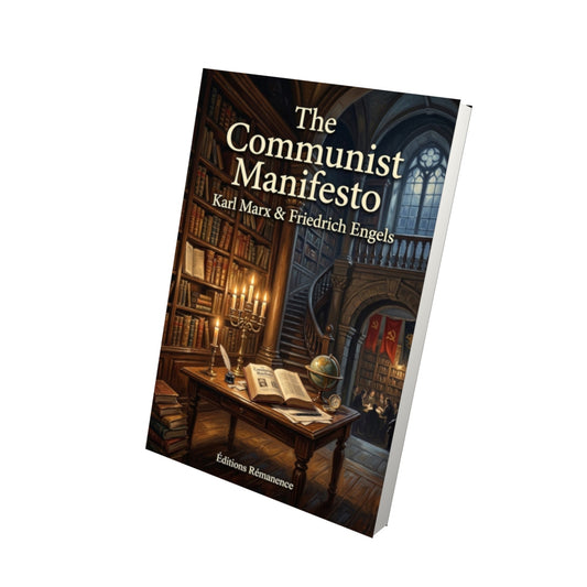 Livre The Communist Manifesto – Karl Marx & Friedrich Engels - Vue 3D - Editions Remanence