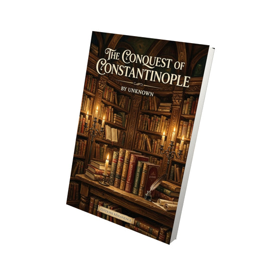 Livre The Conquest of Constantinople - Vue 3D - Editions Remanence