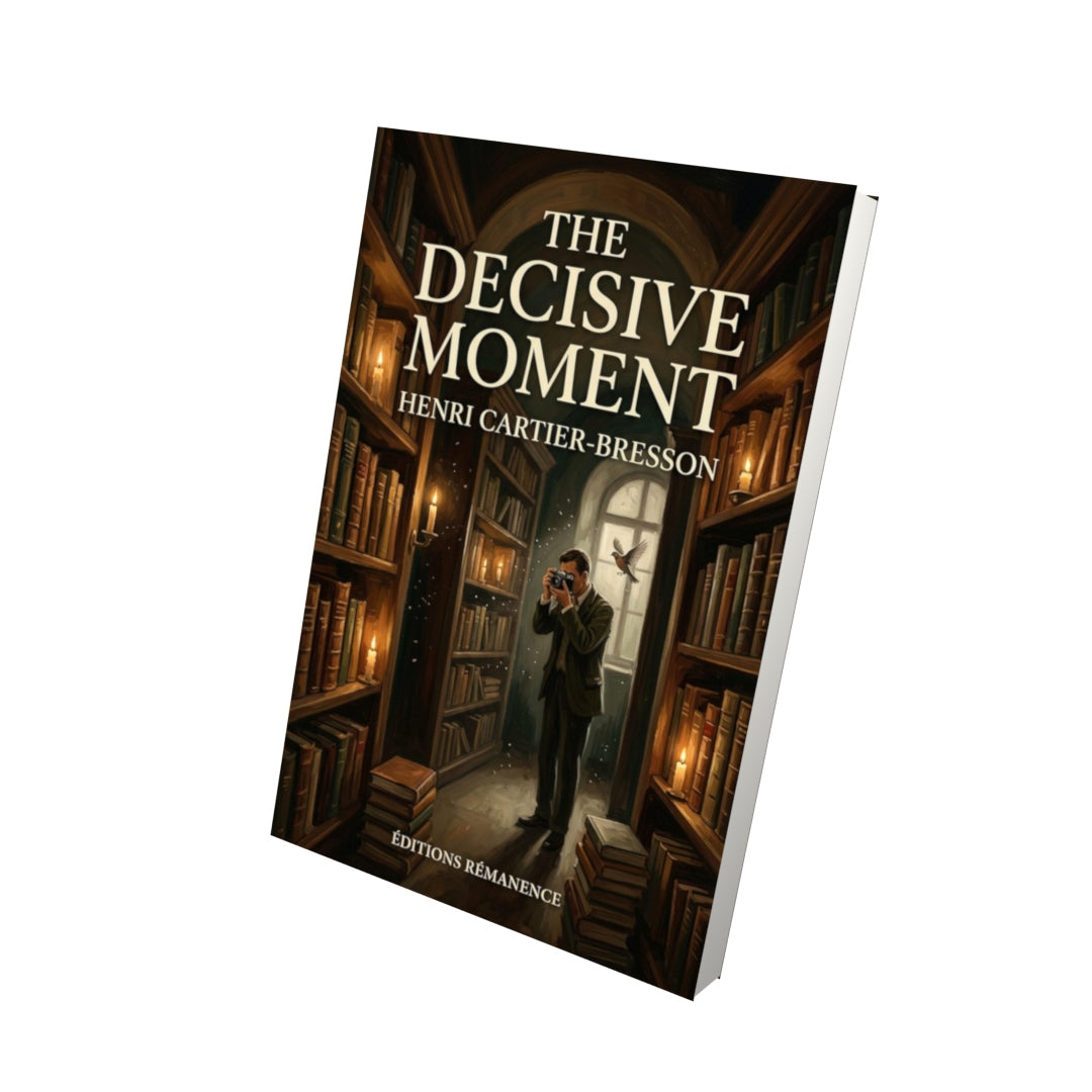 Livre The Decisive Moment – Henri Cartier-Bresson - Vue 3D - Editions Remanence