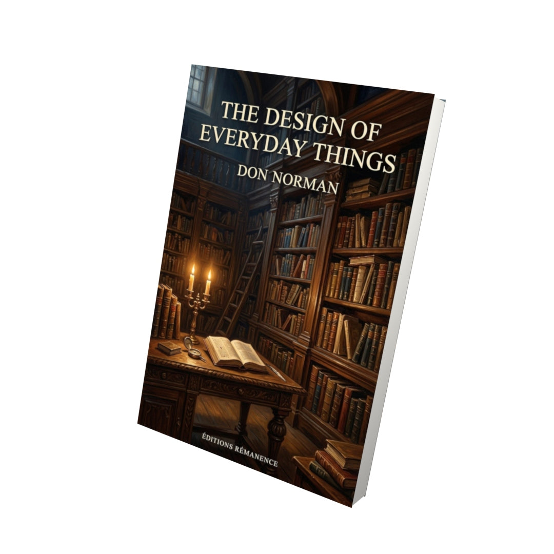 Livre The Design of Everyday Things – Don Norman - Vue 3D - Editions Remanence