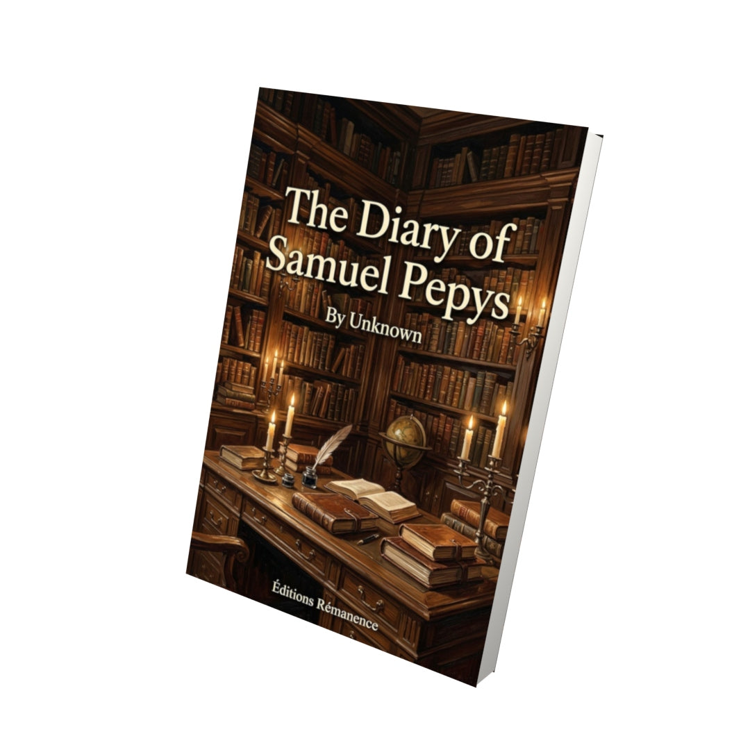 Livre The Diary of Samuel Pepys - Vue 3D - Editions Remanence
