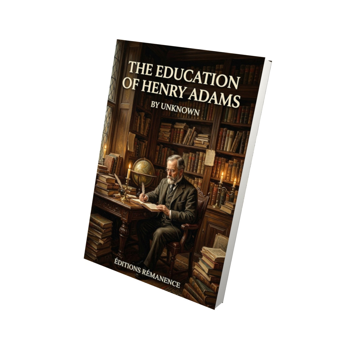 Livre The Education of Henry Adams - Vue 3D - Editions Remanence