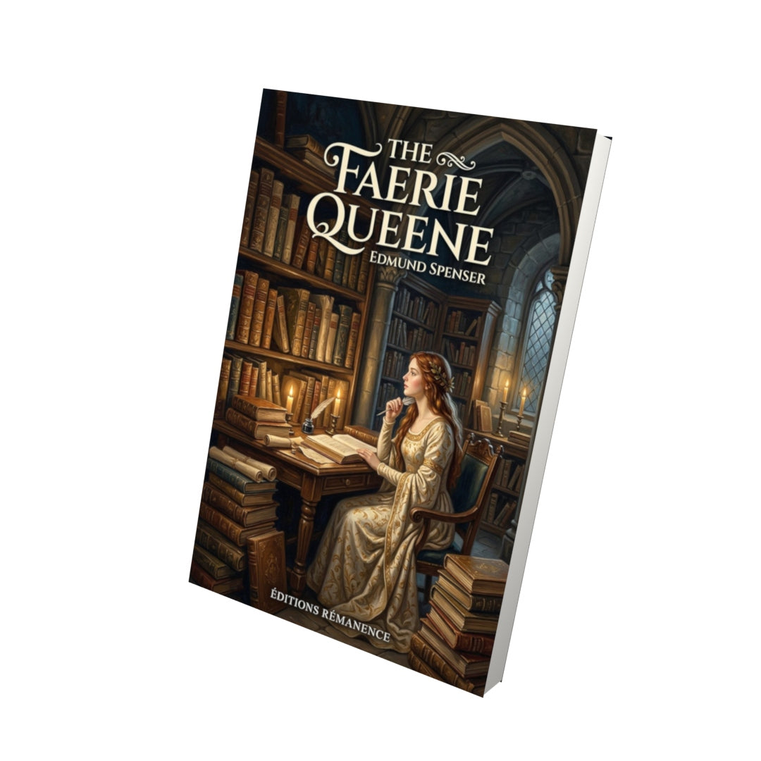 Livre The Faerie Queene – Edmund Spenser - Vue 3D - Editions Remanence