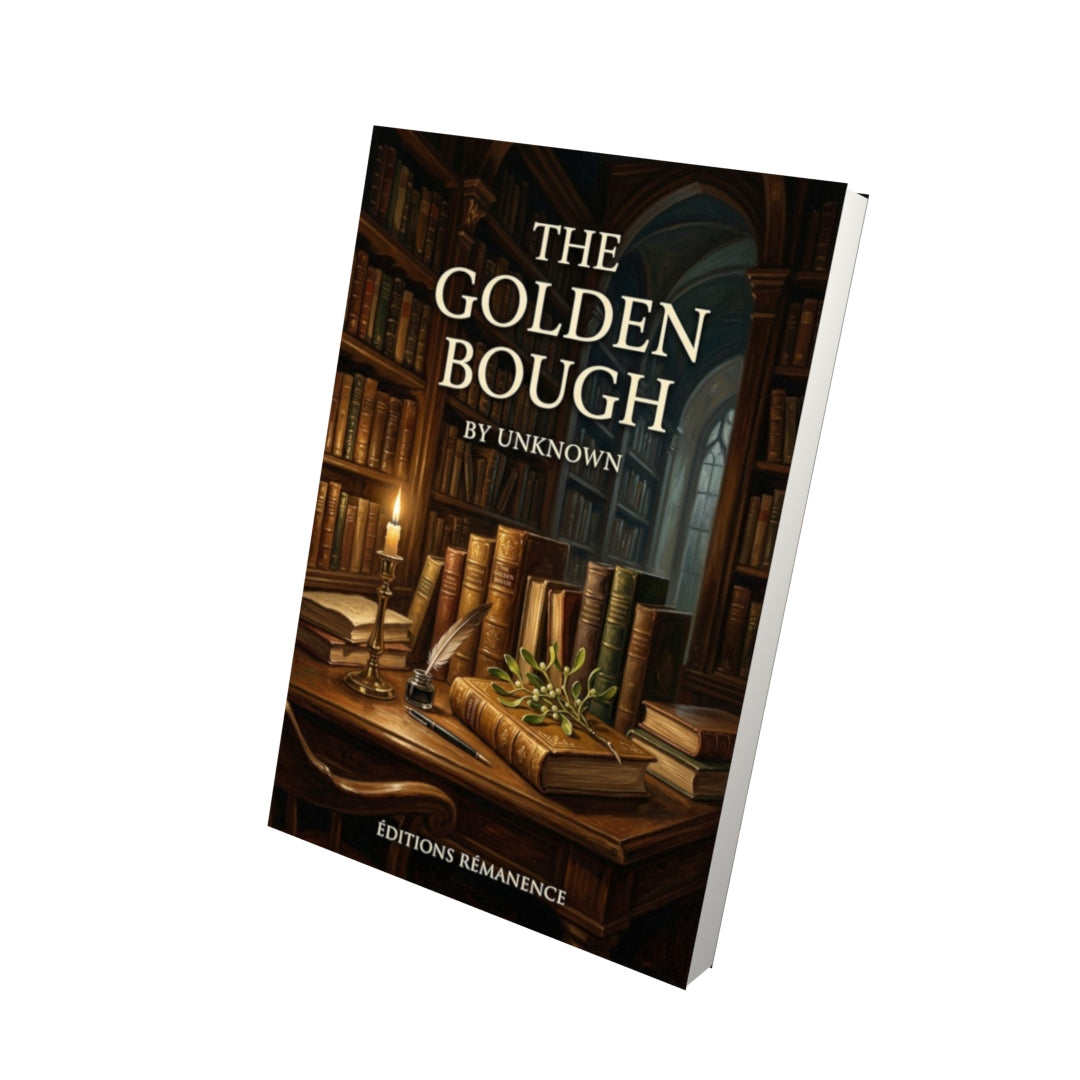 Livre The Golden Bough - Vue 3D - Editions Remanence