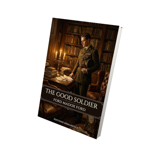 Livre The Good Soldier – Ford Madox Ford - Vue 3D - Editions Remanence