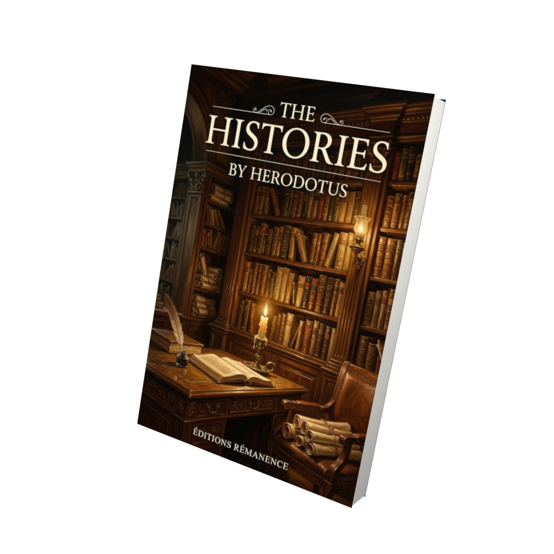 Livre The Histories – Herodotus - Vue 3D - Editions Remanence
