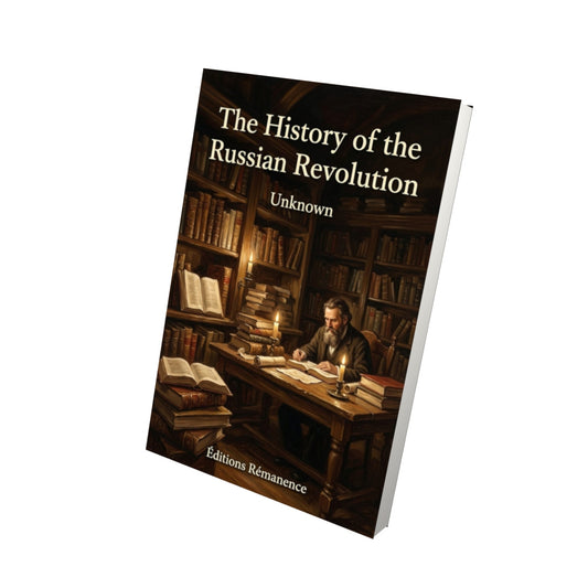Livre The History of the Russian Revolution - Vue 3D - Editions Remanence