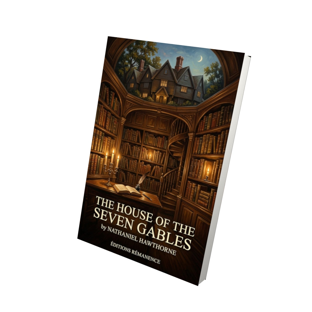 Livre The House of the Seven Gables - Vue 3D - Editions Remanence
