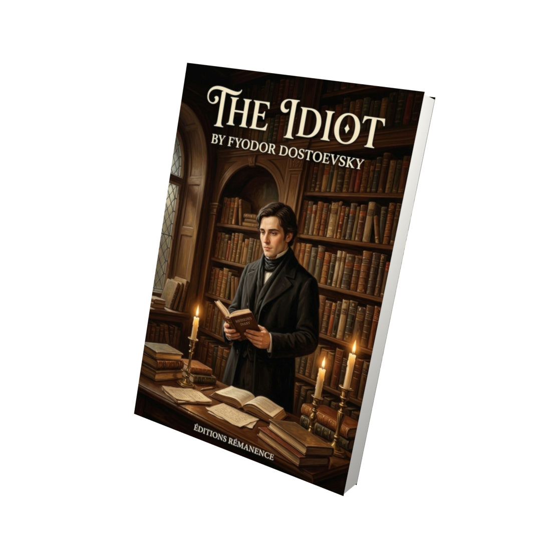 Livre The Idiot - Vue 3D - Editions Remanence