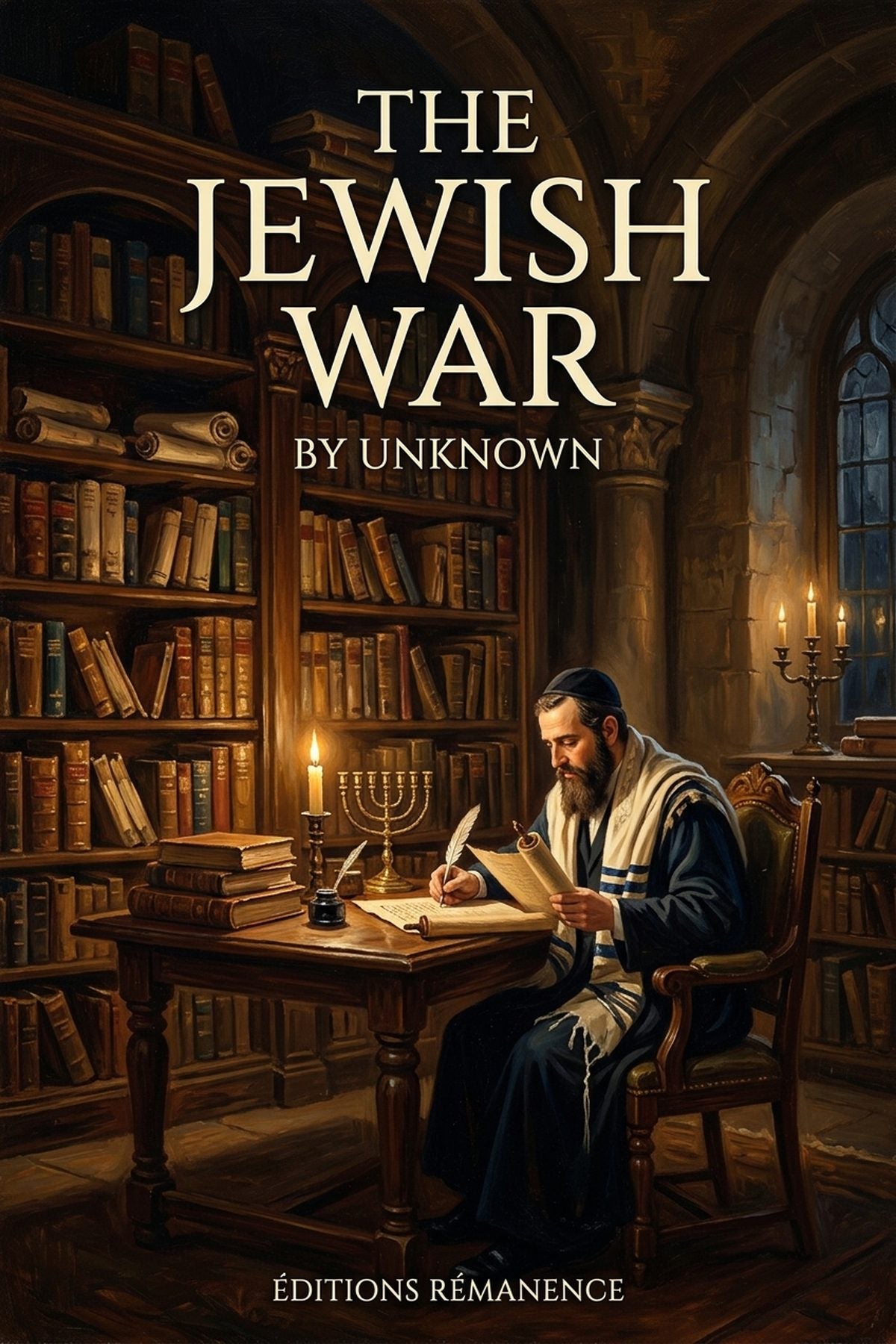 Cover of The Jewish War by Flavius Josephus - Éditions Rémanence