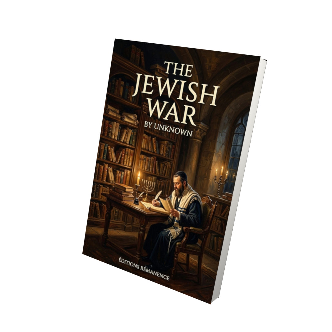 Livre The Jewish War - Vue 3D - Editions Remanence