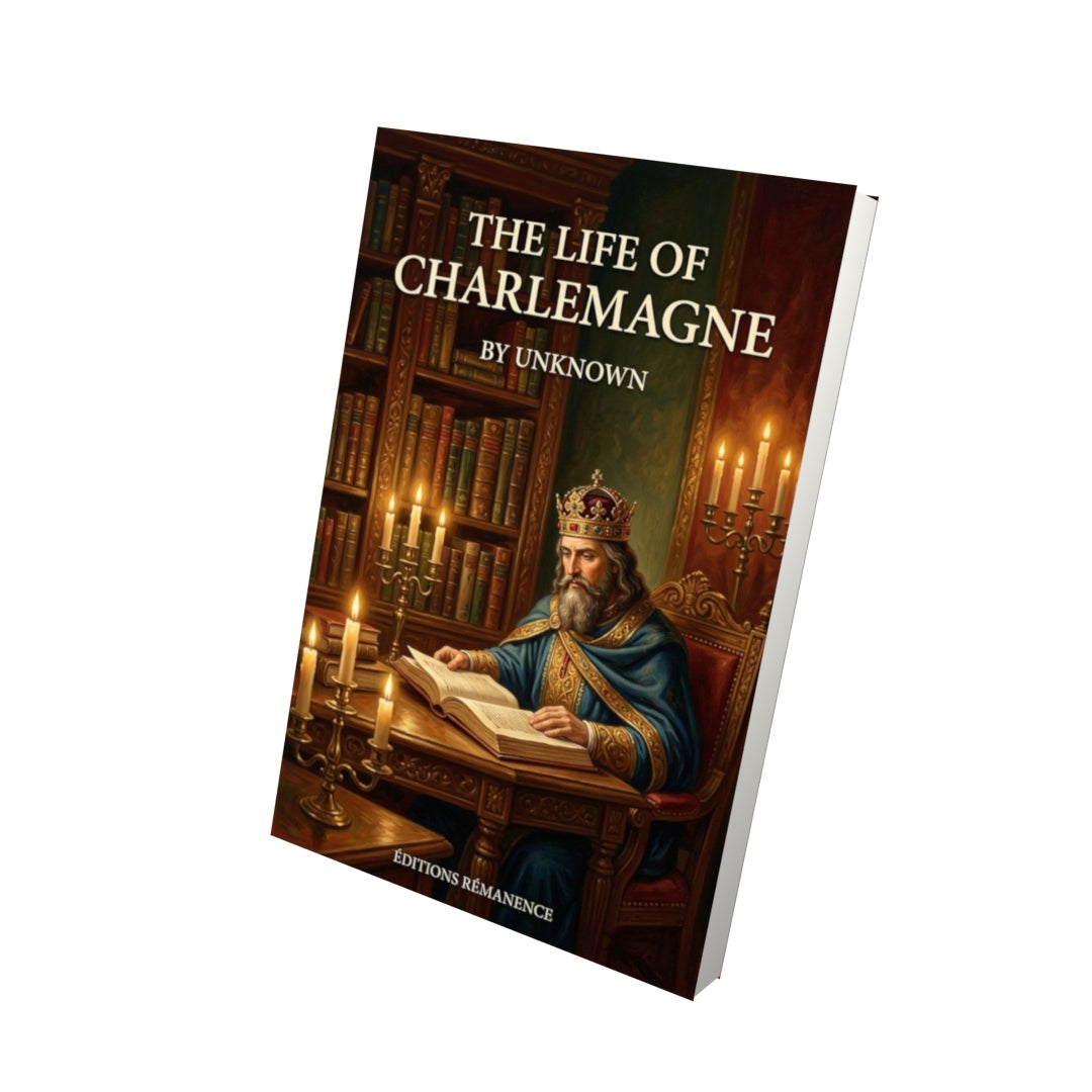 Livre The Life of Charlemagne - Vue 3D - Editions Remanence
