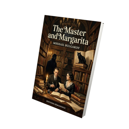 Livre The Master and Margarita – Mikhail Bulgakov - Vue 3D - Editions Remanence