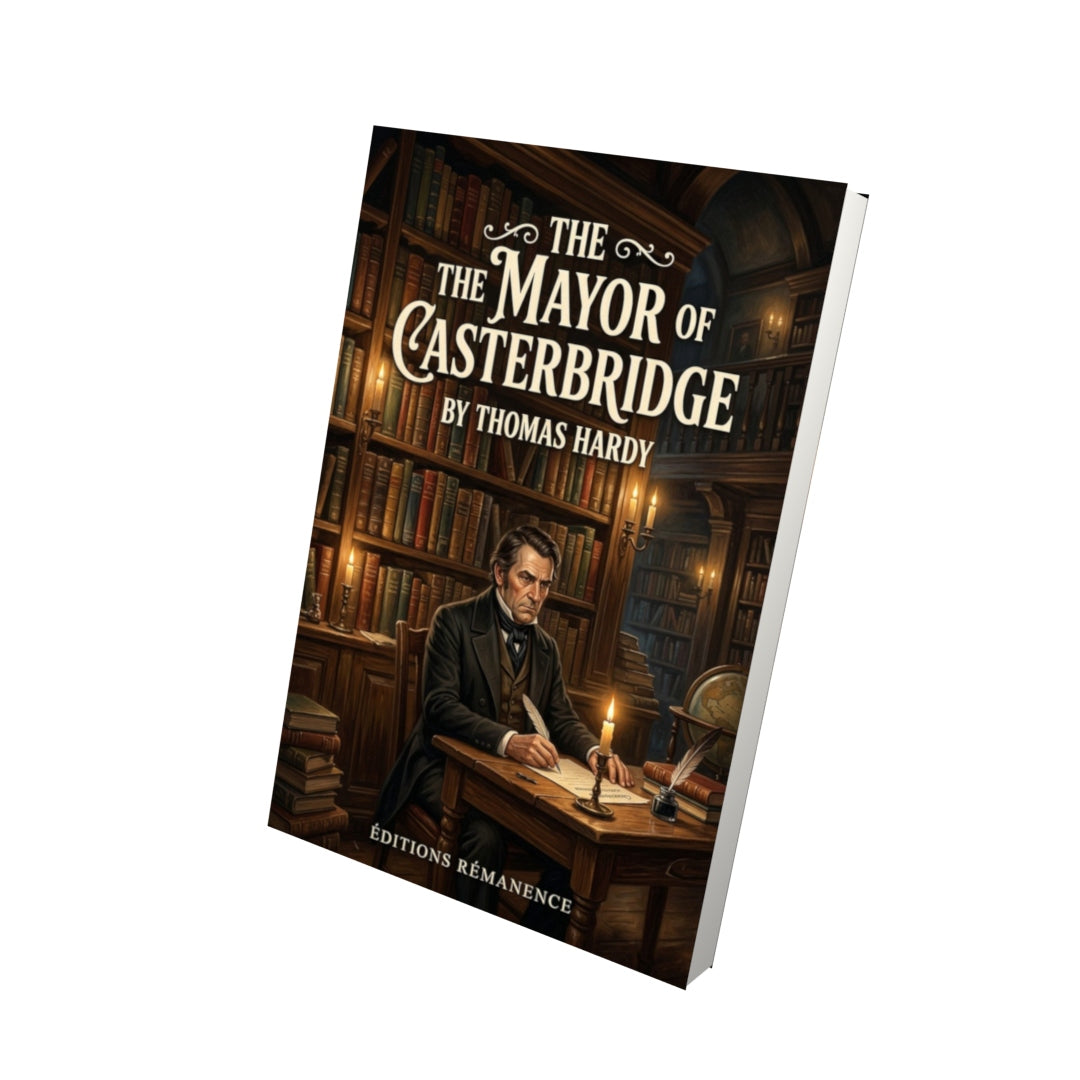 Livre The Mayor of Casterbridge – Thomas Hardy - Vue 3D - Editions Remanence