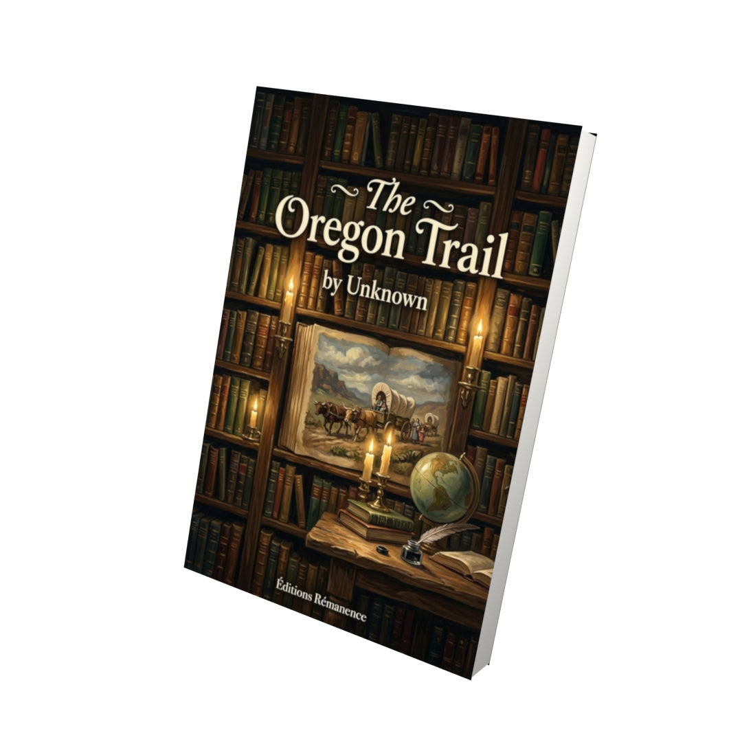 Livre The Oregon Trail - Vue 3D - Editions Remanence