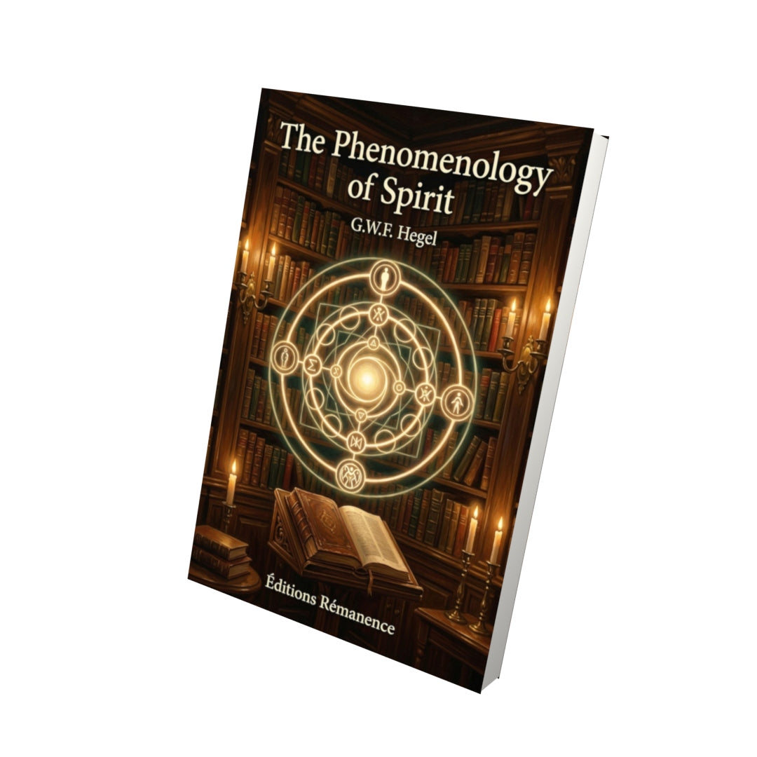 Livre The Phenomenology of Spirit – G.W.F. Hegel - Vue 3D - Editions Remanence