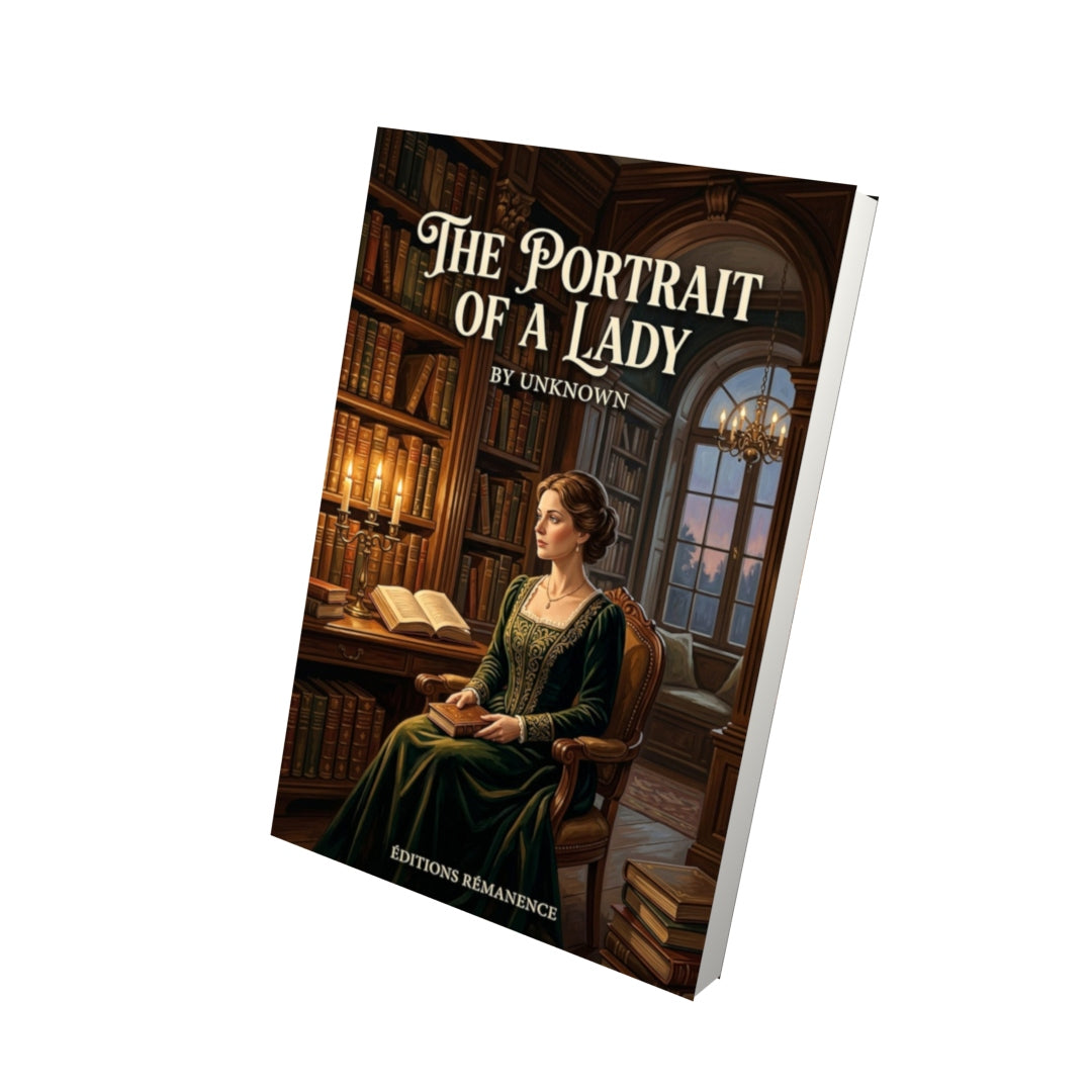 Livre The Portrait of a Lady - Vue 3D - Editions Remanence