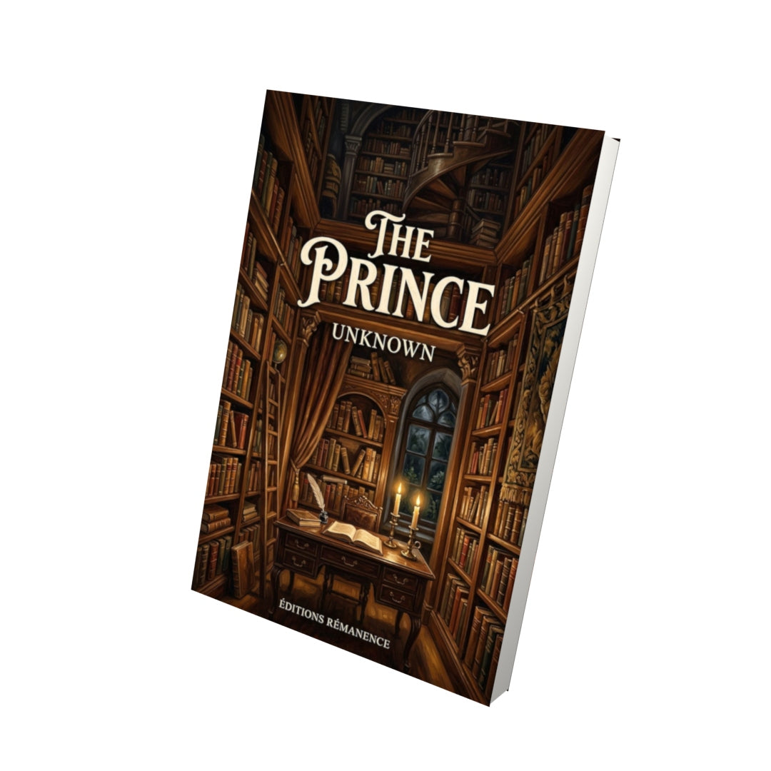 Livre The Prince - Vue 3D - Editions Remanence