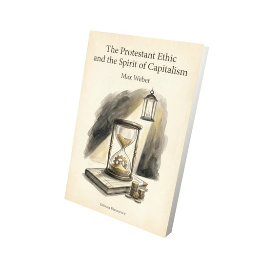 Livre The Protestant Ethic and the Spirit of Capitalism – Max Weber - Vue 3D - Editions Remanence