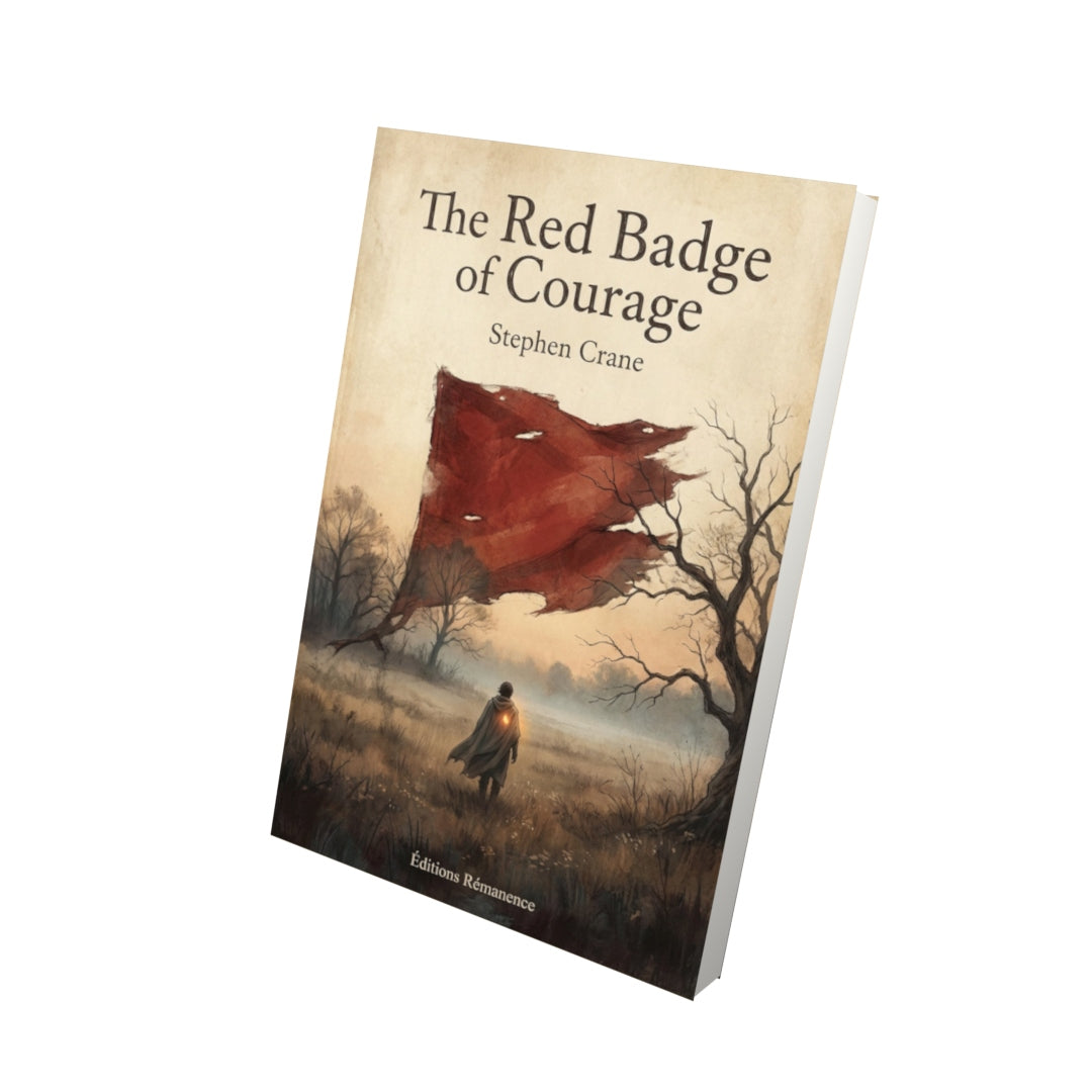 Livre The Red Badge of Courage – Stephen Crane - Vue 3D - Editions Remanence