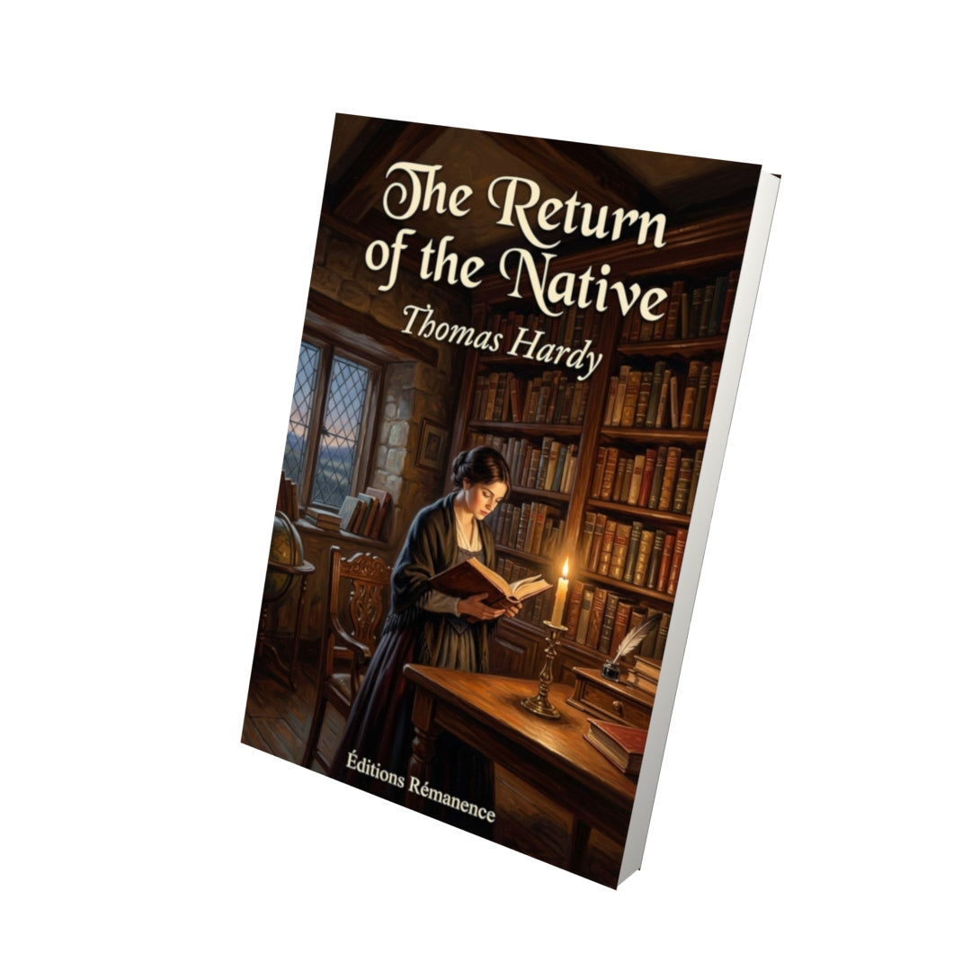 Livre The Return of the Native – Thomas Hardy - Vue 3D - Editions Remanence